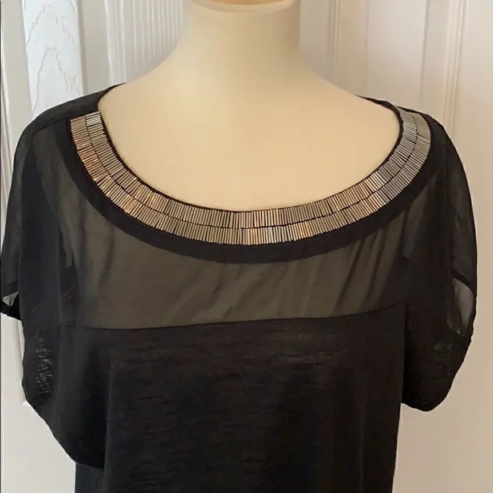 I.N. Studio black blouse